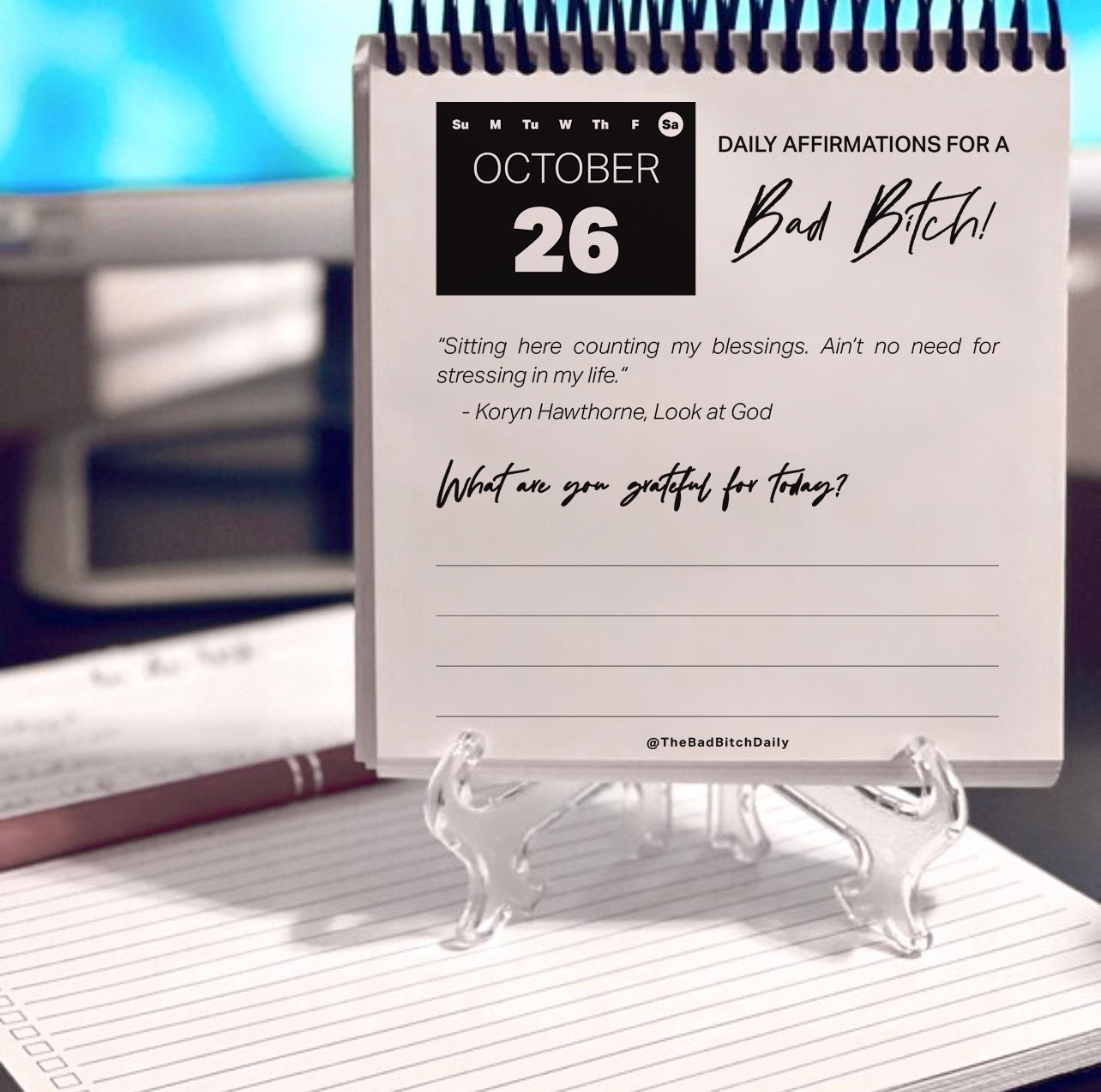 Daily Affirmations for a Bad Bitch: Vol. III (2024) – The Bad Bitch Daily Daily Affirmations for a Bad Bitch: Vol. III (2024) – The Bad Bitch Daily