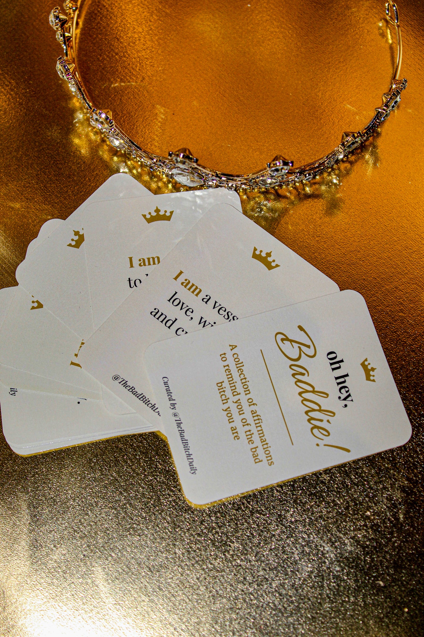 oh hey, Baddie! Affirmation Deck