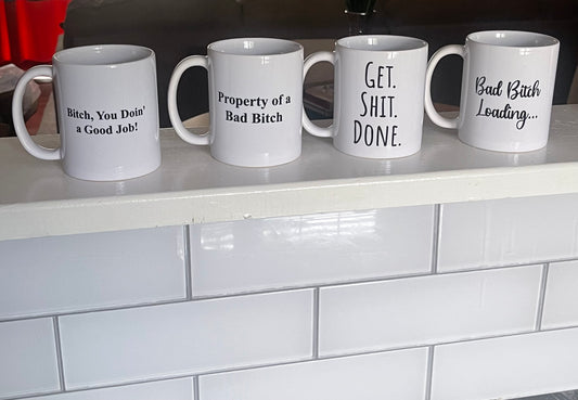 “Bad Bitch Loading..." Ceramic Coffee Mug